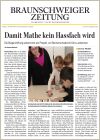 Braunschweiger Zeitung vom 09.12.2016 – Damit Mathe kein Hassfach wird